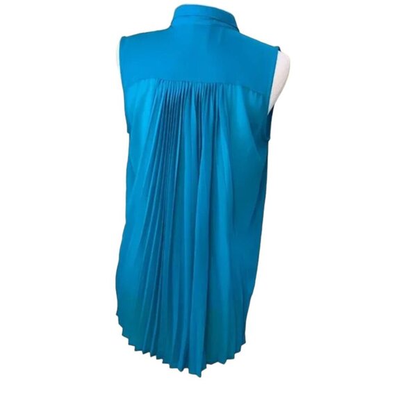 NORDSTROM Sparkle & Fade Pleated Tunic Top - M - Picture 1 of 8